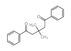 3,3-dimethyl-1,5-diphenyl-pentane-1,5-dione结构式