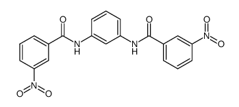 bis-1,3-(3-nitrobenzamido)benzene结构式