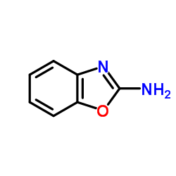 2-氨基苯并恶唑结构式