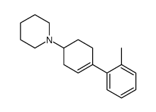 1-[4-(2-methylphenyl)cyclohex-3-en-1-yl]piperidine结构式