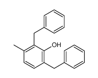 2,6-Dibenzyl-3-methylphenol结构式