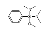 N-(dimethylamino-ethoxy-phenylsilyl)-N-methylmethanamine Structure