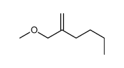 2-(methoxymethyl)hex-1-ene Structure
