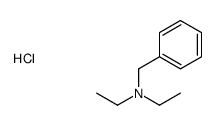 N-benzyl-N-ethylethanamine,hydrochloride结构式