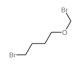 1-bromo-4-(bromomethoxy)butane结构式