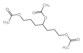 1,4,7-Heptanetriol,1,4,7-triacetate结构式