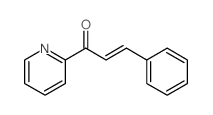 2-Propen-1-one,3-phenyl-1-(2-pyridinyl)- Structure