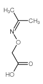 [[(1-methylethylidene)amino]oxy]acetic acid Structure