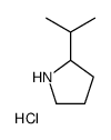 2-异丙基吡咯烷盐酸盐结构式