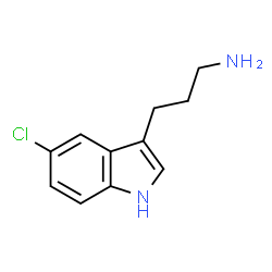 3-(5-chloro-1H-indol-3-yl)propan-1-amine Structure