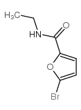 5-溴-n-乙基-2-糠酰胺结构式