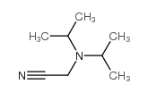 N,N-二异丙氨基乙腈结构式