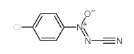 (Z)-(4-chlorophenyl)-cyanoimino-oxido-azanium Structure