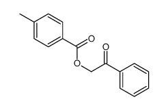 4-Methylbenzoic acid phenacyl ester结构式