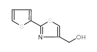 [2-(2-噻吩)-1,3-噻唑-4-基]甲醇结构式