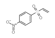 Benzene, 1- (ethenylsulfonyl)-4-nitro-结构式