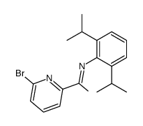 [1-(6-bromo-pyridin-2-yl)-ethylidene]-(2,6-diisopropyl-phenyl)-amine结构式
