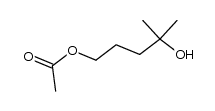O-Acetyl-2-methylpentane-2,5-diol Structure