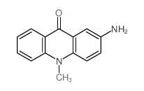 2-amino-10-methyl-acridin-9-one Structure