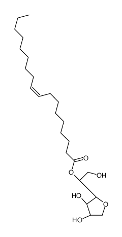 [(1R)-1-[(3R,4S)-3,4-dihydroxyoxolan-2-yl]-2-hydroxyethyl] (Z)-octadec-9-enoate Structure