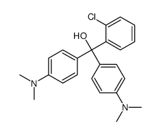 2,-chloro-4',4''-bis(dimethylamino)trityl alcohol结构式