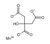 Manganese(III) citrate Structure