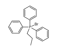 triphenyl(propyl)phosphonium bromide Structure