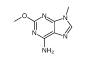 2-methoxy-9-methylpurin-6-amine结构式