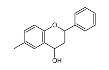 6-methyl-2-phenyl-3,4-dihydro-2H-chromen-4-ol Structure