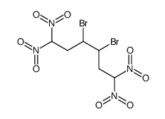 3,4-dibromo-1,1,6,6-tetranitrohexane结构式