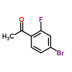 4-溴-2-氟苯乙酮结构式