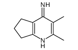 2,3-dimethyl-6,7-dihydro-5H-cyclopenta[b]pyridin-4-amine Structure