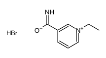 1-ethylpyridin-1-ium-3-carboxamide,bromide Structure