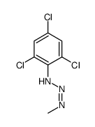 2,4,6-trichloro-N-(methyldiazenyl)aniline Structure