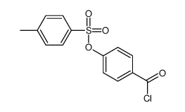 (4-carbonochloridoylphenyl) 4-methylbenzenesulfonate Structure