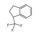 (1S)-1-(trifluoromethyl)-2,3-dihydro-1H-indene结构式