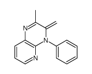 2-methyl-3-methylidene-4-phenylpyrido[2,3-b]pyrazine结构式