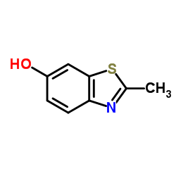2-甲基-6-羟基苯并噻唑结构式