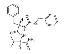 Z-L-Phe-L-Val-NH2结构式