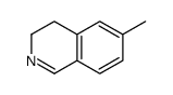 3,4-二氢-6-甲基异喹啉结构式