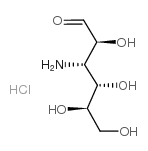 3-Amino-3-deoxy-D-mannose Hydrochloride Structure