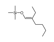 2-Ethyl-1-trimethylsilyloxyhexene structure
