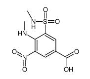 4-(methylamino)-3-(methylsulfamoyl)-5-nitrobenzoic acid Structure