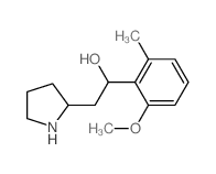 1-(2-methoxy-6-methyl-phenyl)-2-pyrrolidin-2-yl-ethanol Structure