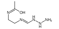 Acetamide,N-[2-[(hydrazinoiminomethyl)amino]ethyl]- (9CI)结构式