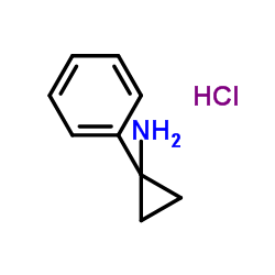 1-Phenylcyclopropanamine hydrochloride Structure