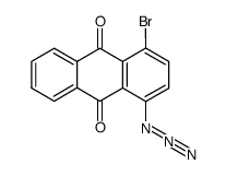 1-azido-4-bromoanthraquinone Structure