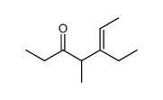 5-Ethyl-4-methyl-5-hepten-3-one结构式
