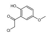 2-Chloro-1-(2-hydroxy-5-methoxyphenyl)ethanone Structure