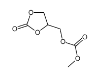methyl (2-oxo-1,3-dioxolan-4-yl)methyl carbonate结构式